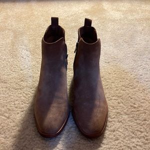 Chelsea and Violet Fiona Suede Booties